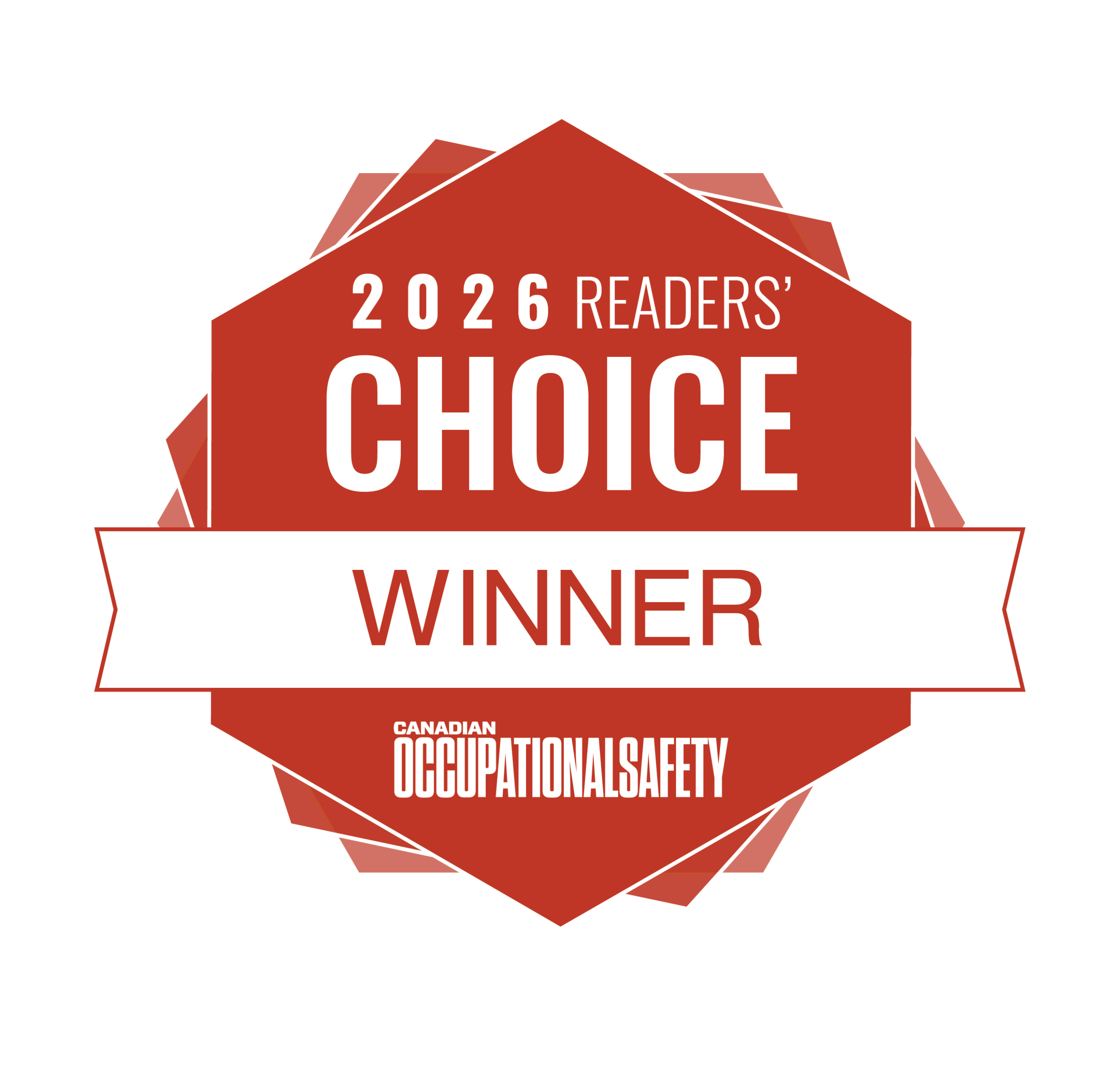 2026 Canadian Occupational Safety Readers’ Choice Winner badge