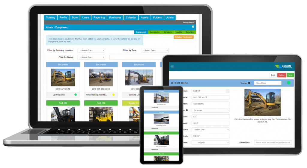 equipment management software