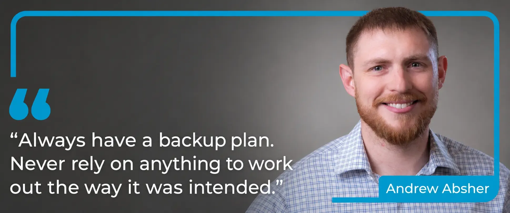 Andrew Absher on Building a Fail-Safe Safety Culture