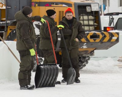 Banner for winter walking