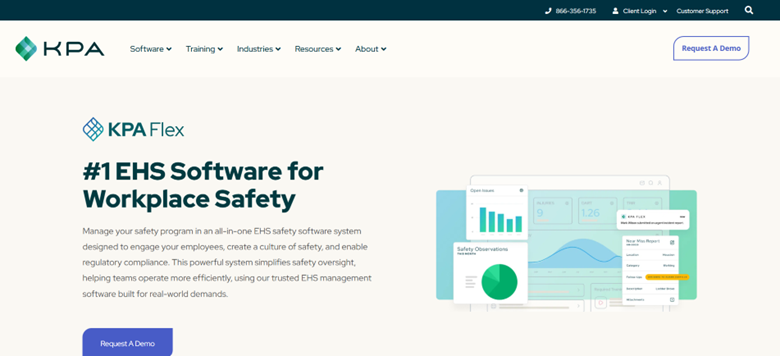 KPA EHS logo – safety and compliance management software for field-based organizations