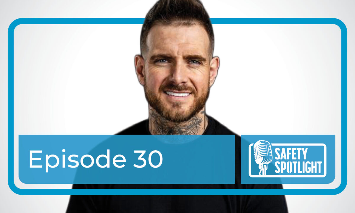 Paul Clark speaking at a global safety leadership event